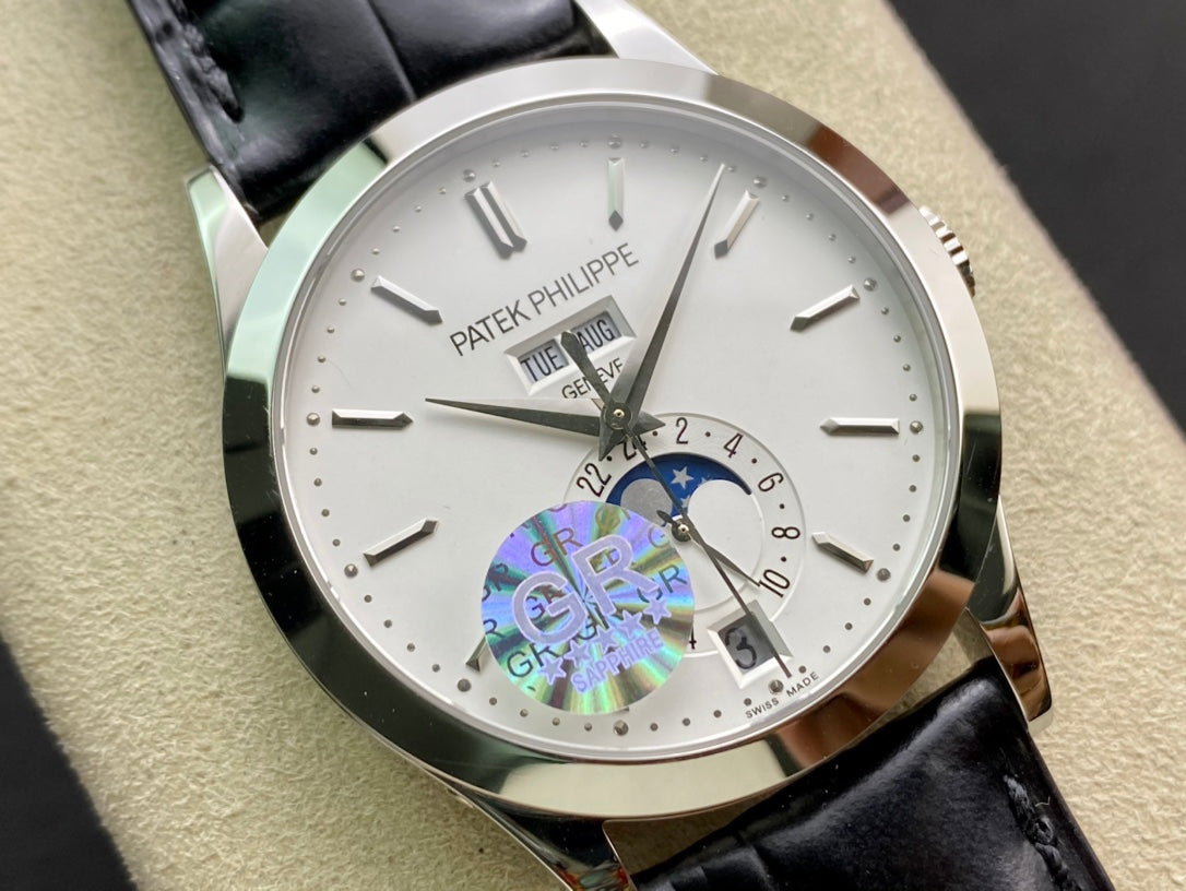 PATEK Annual Calendar 38.5mm White Dial
