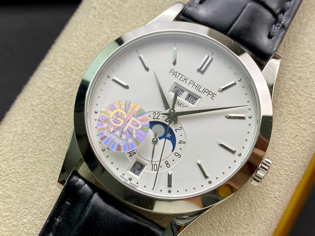 PATEK Annual Calendar 38.5mm White Dial