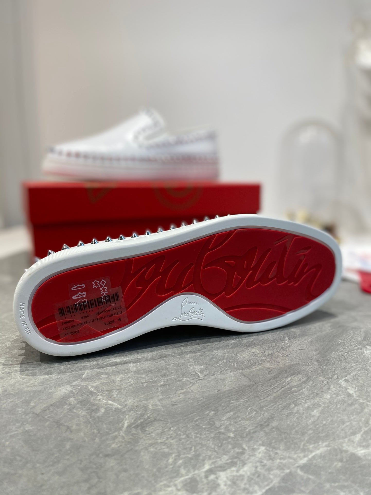 CL Loafers Cowhide and Spikes 242392