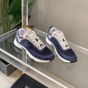 CC Sneaker In Charcoal Blue Wool 145625