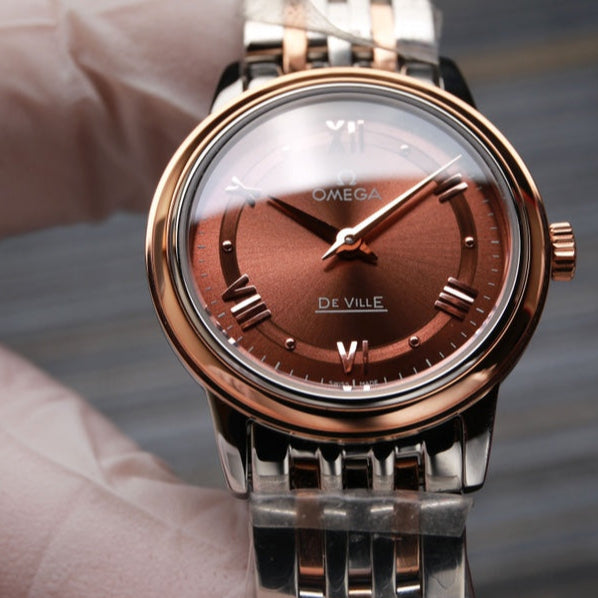 Omega De Ville 27.4mm Chocolate Dial