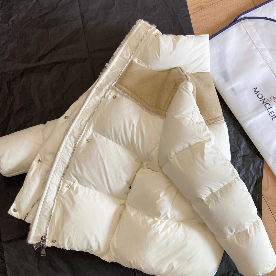 Moncler 2025 Shearling-trimmed Jacket Down Fur