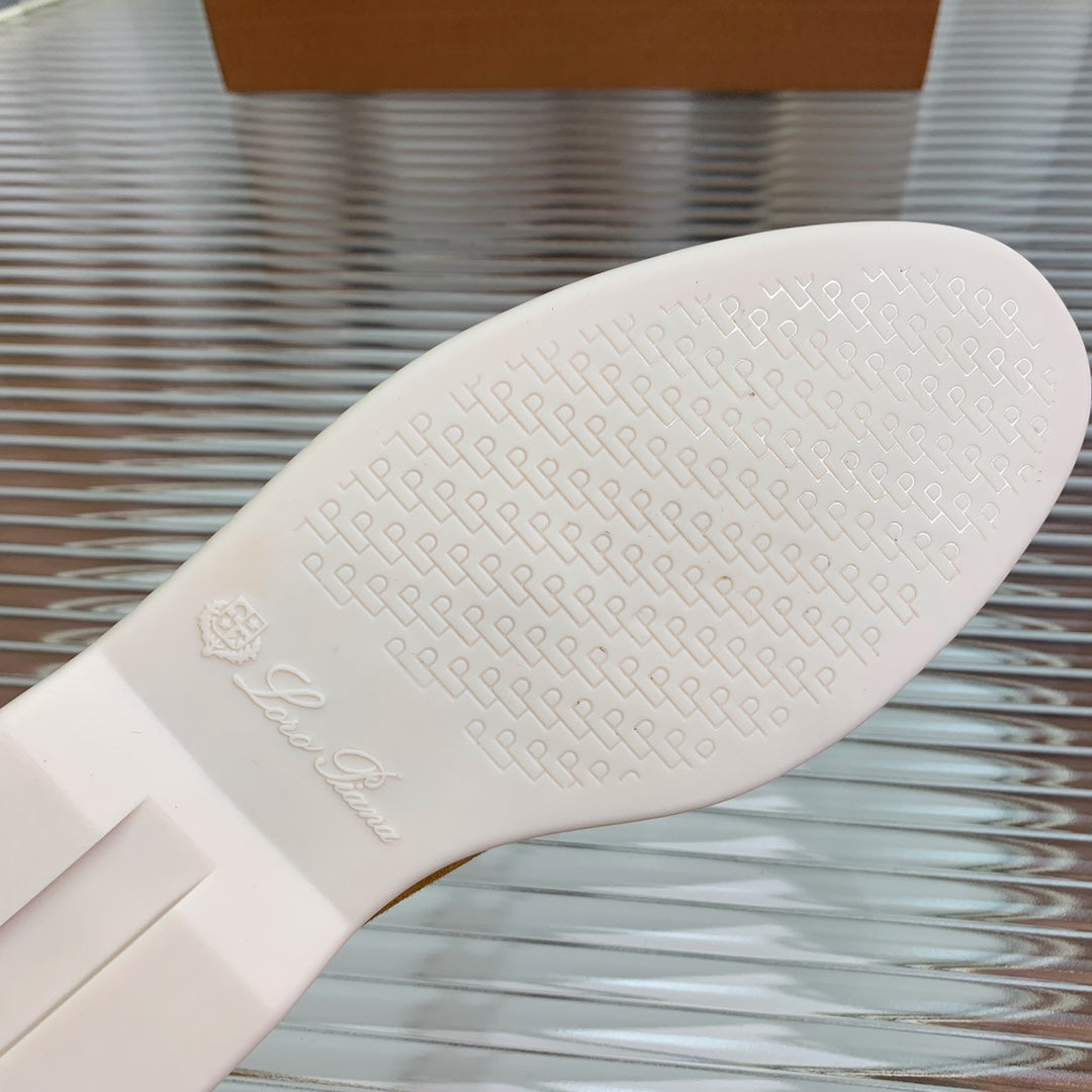 lp dot sole walk loafer brown suede