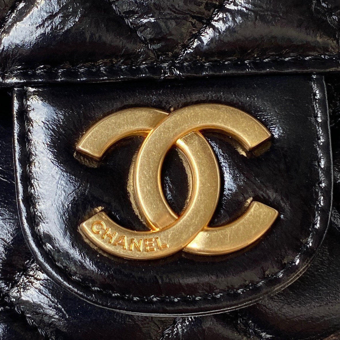 cc hobo bag 21.5 black oil wax leather