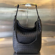 SARDINE HOBO 41 BLACK LAMBSKIN