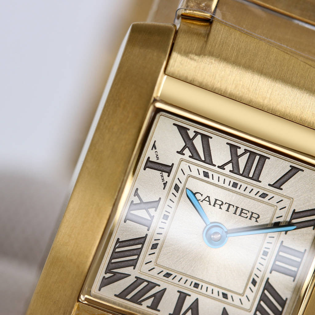 TANK FRANCAISE GOLD GREY DIAL