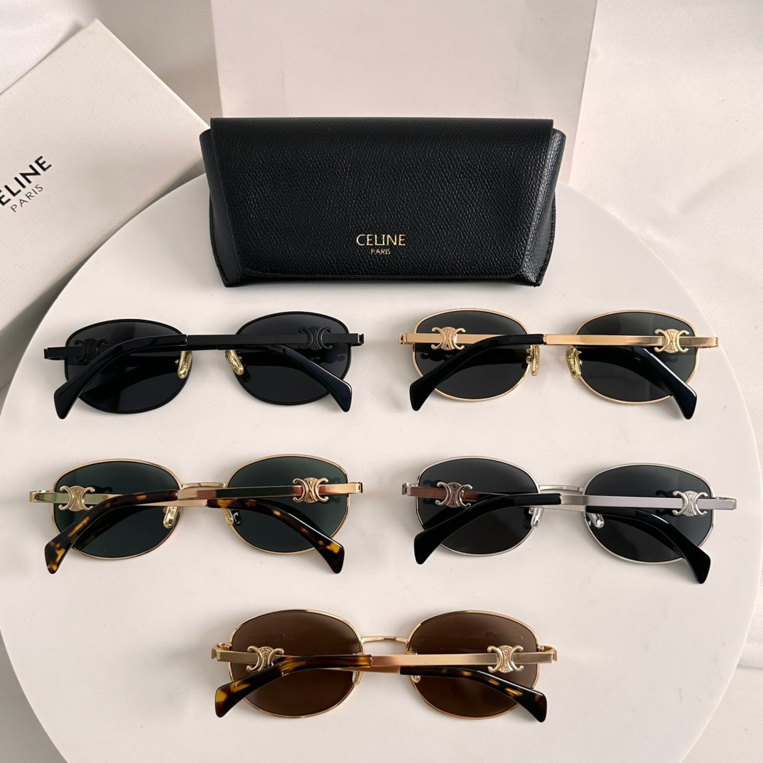TRIOMPHE SUNGLASS CL40069U IN METAL