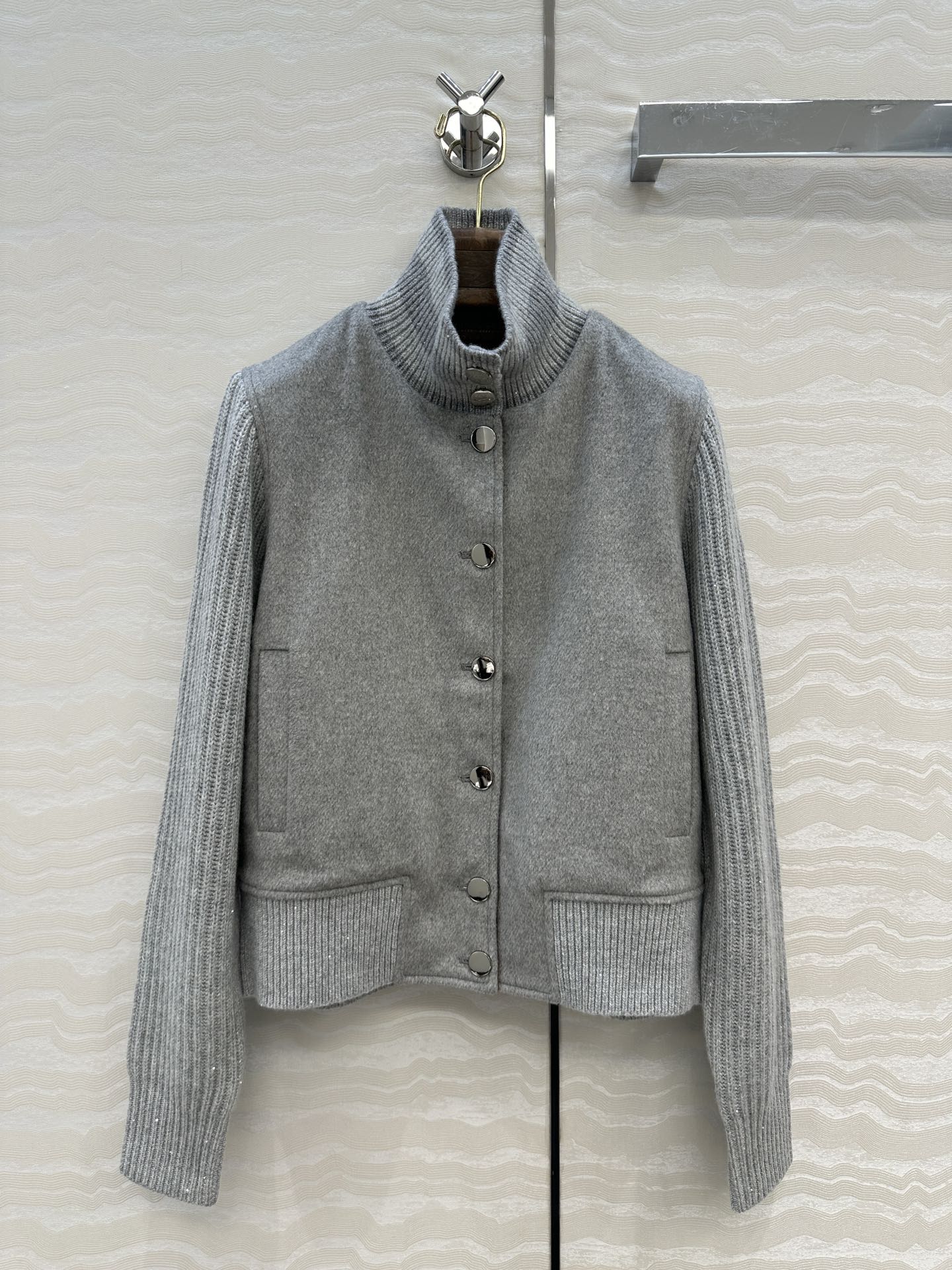 LP 25 Jacket Gray  Wool Cashmere 282275