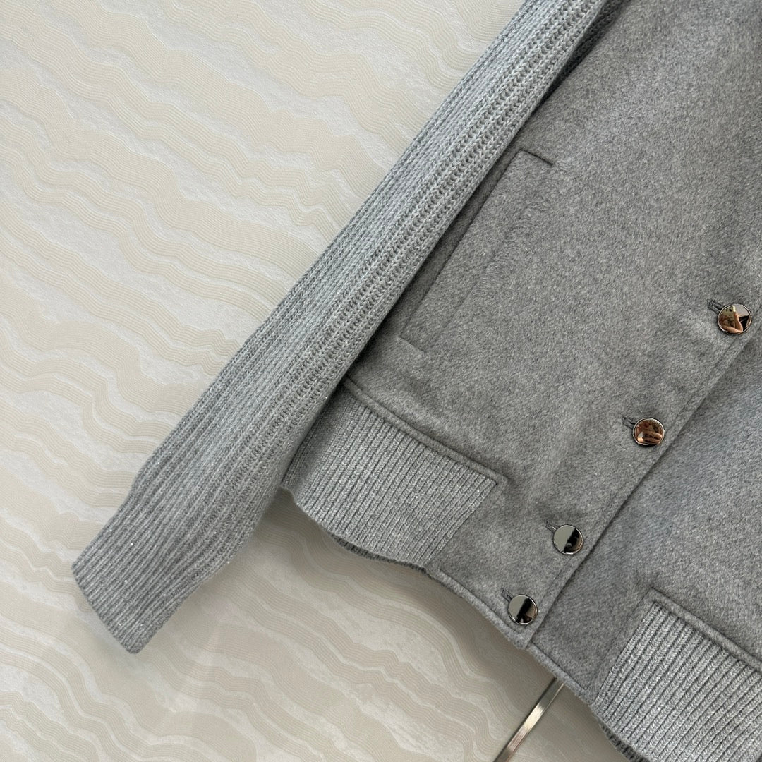 LP 25 Jacket Gray  Wool Cashmere 282275