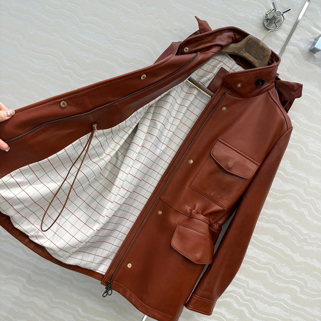 LP 25 Traveler Genuine Jacket  Brown Lambskin 295315