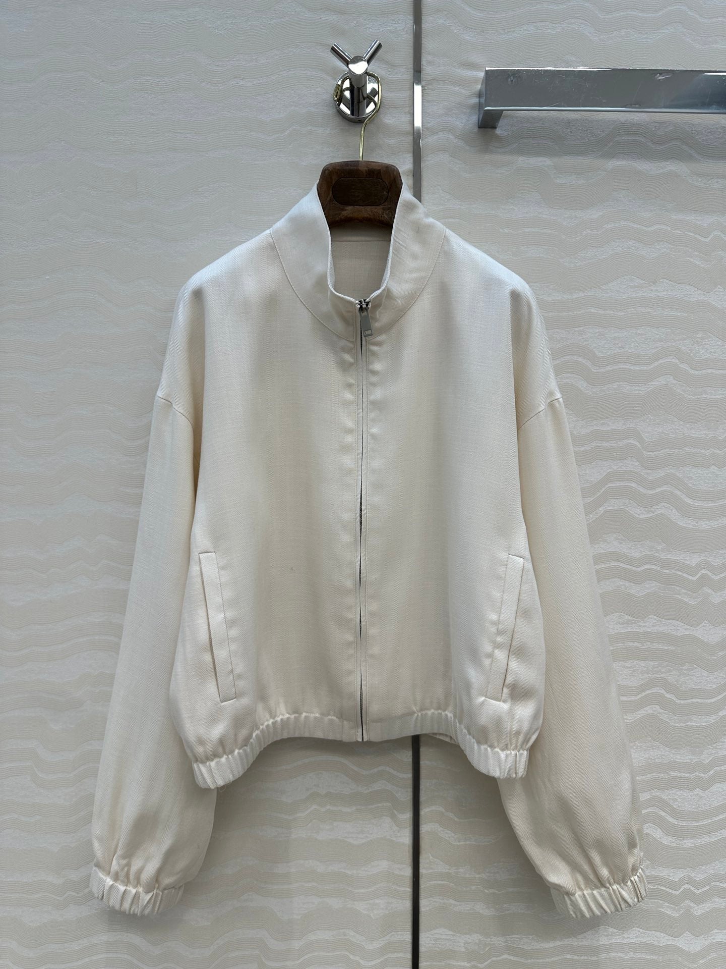 LP 25  Jacket White Tencel Linen 293149