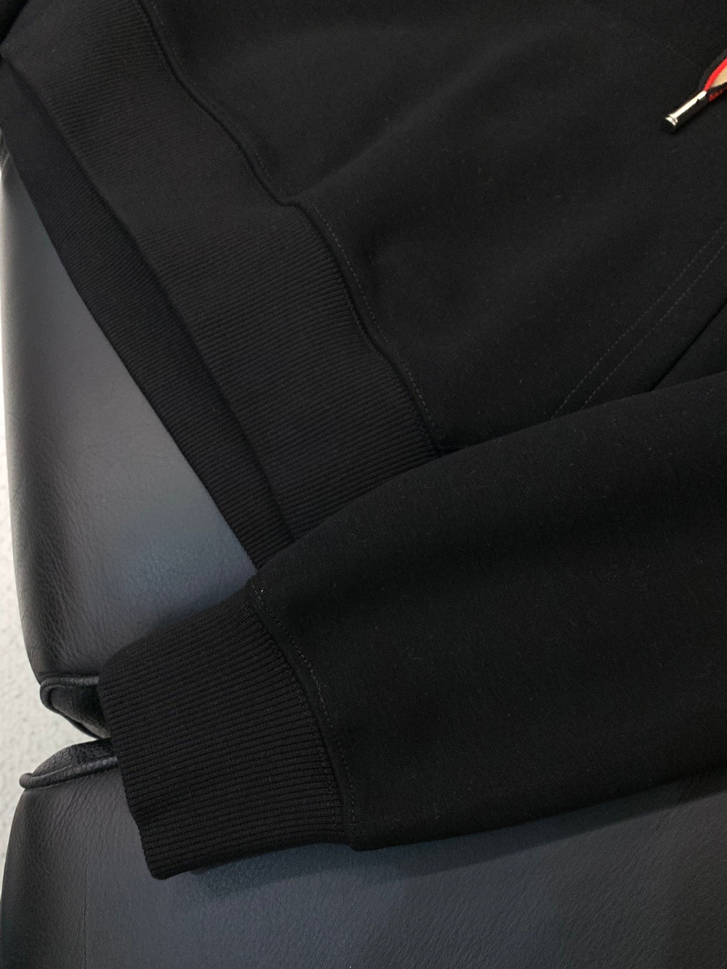 Burberry 25 Hooded Sweatshirt Black Cotton