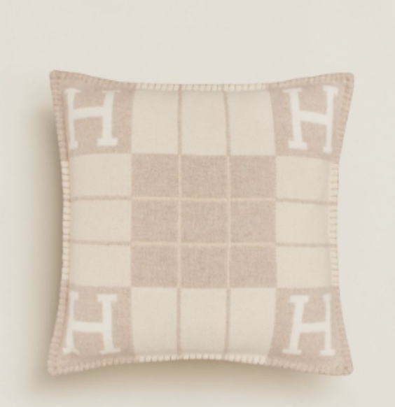 Herrmes Avalon III Pillow Coco Camomille Wool Cashmere