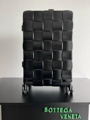 BV 2025 Odyssey Cabin Suitcase Black Calfskin