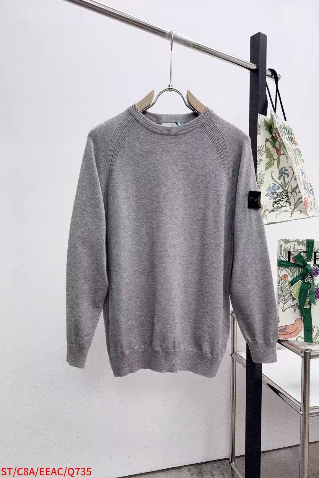 Stone Island 2025 Geelong Wool Crew Neck Jumper