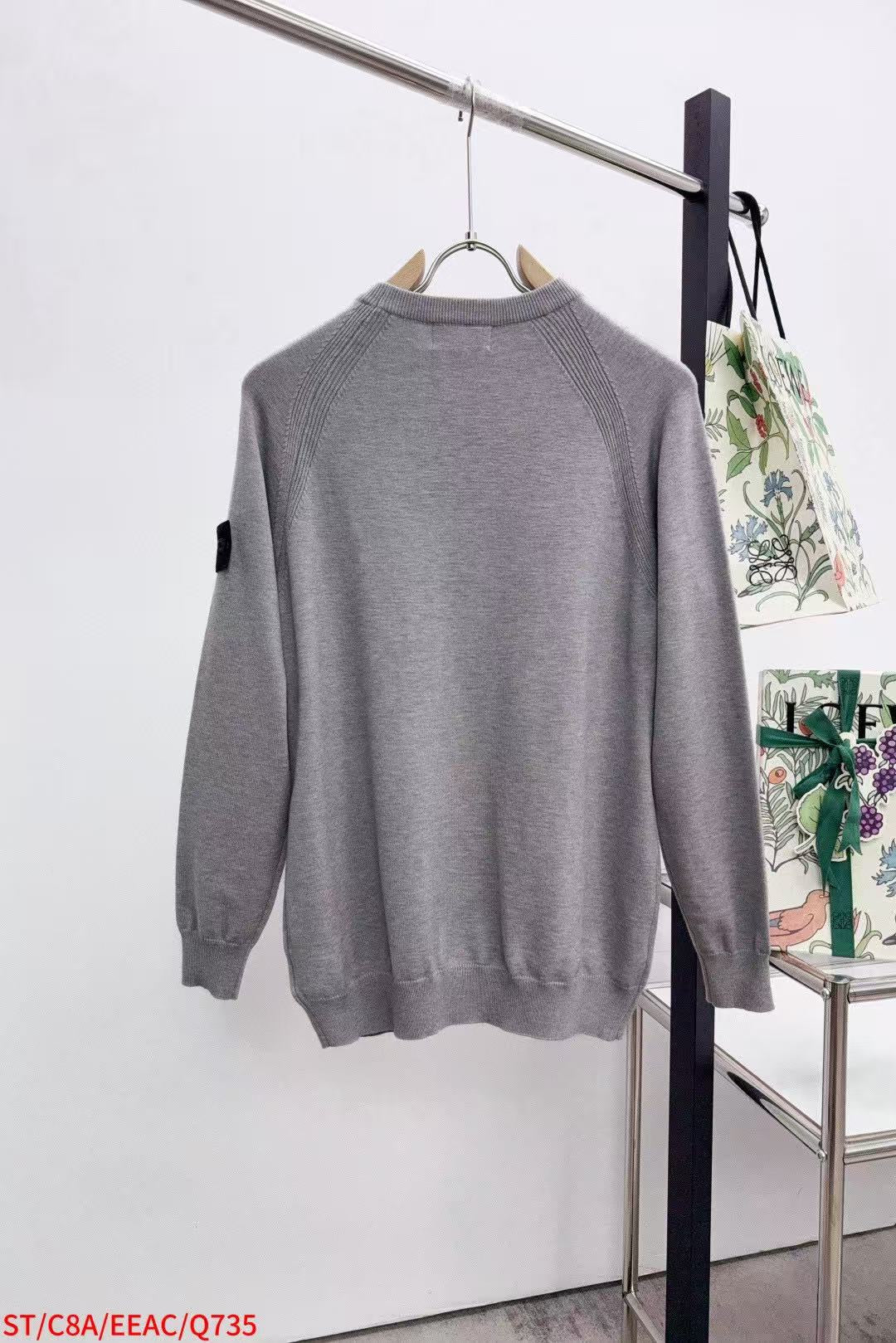 Stone Island 2025 Geelong Wool Crew Neck Jumper