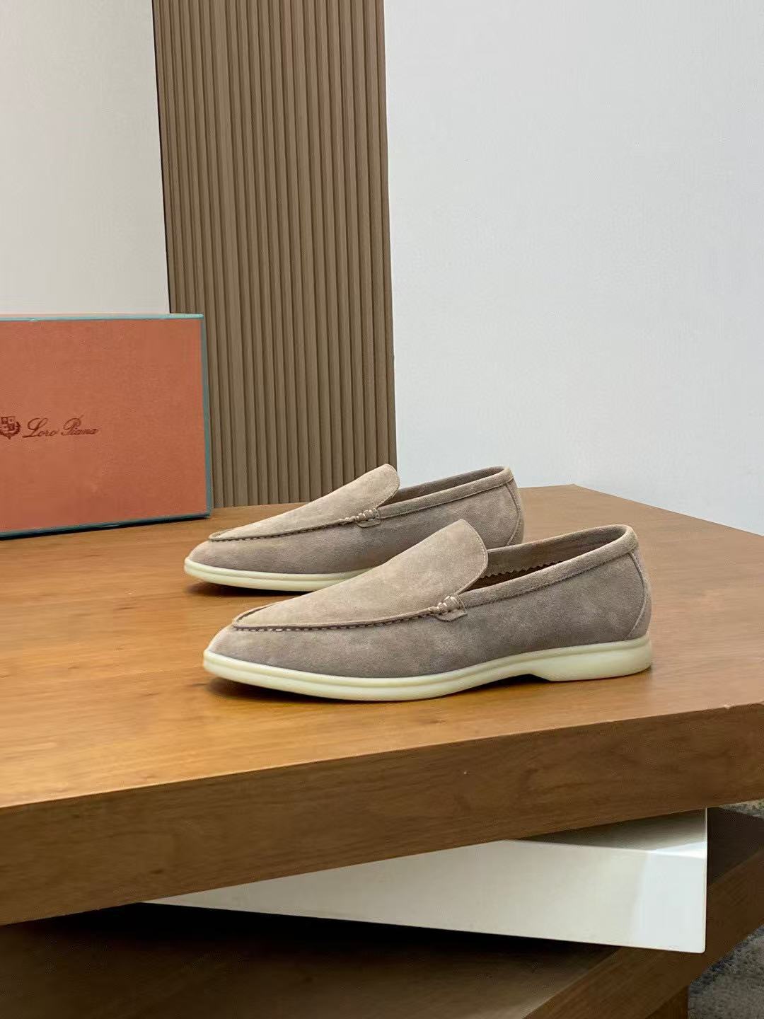 LP 2025 Summer Walk Loafer Grey Suede