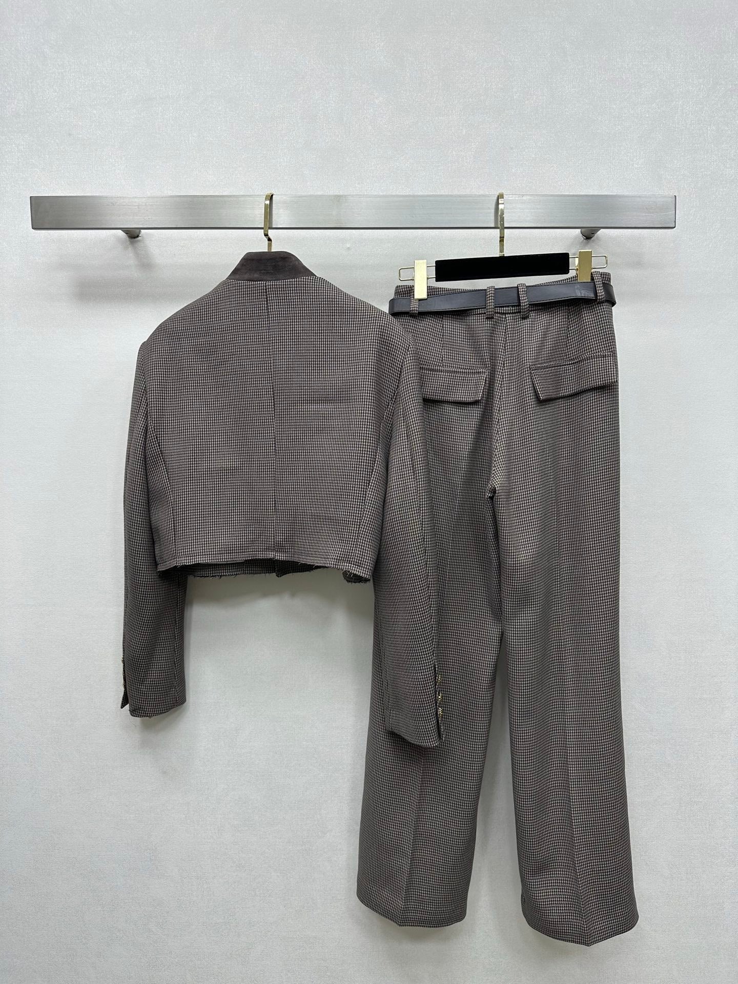 Chanel 2026 Suit Taupe Viscose Polyester