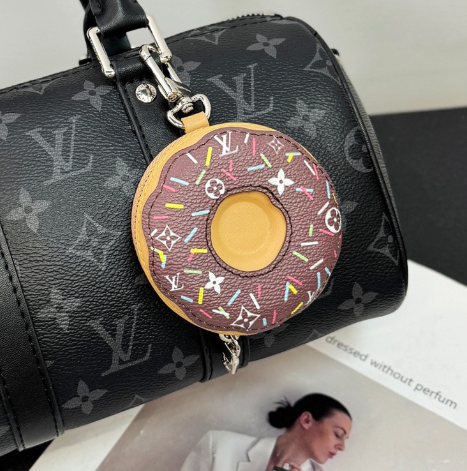 LV Donut Bag Charm