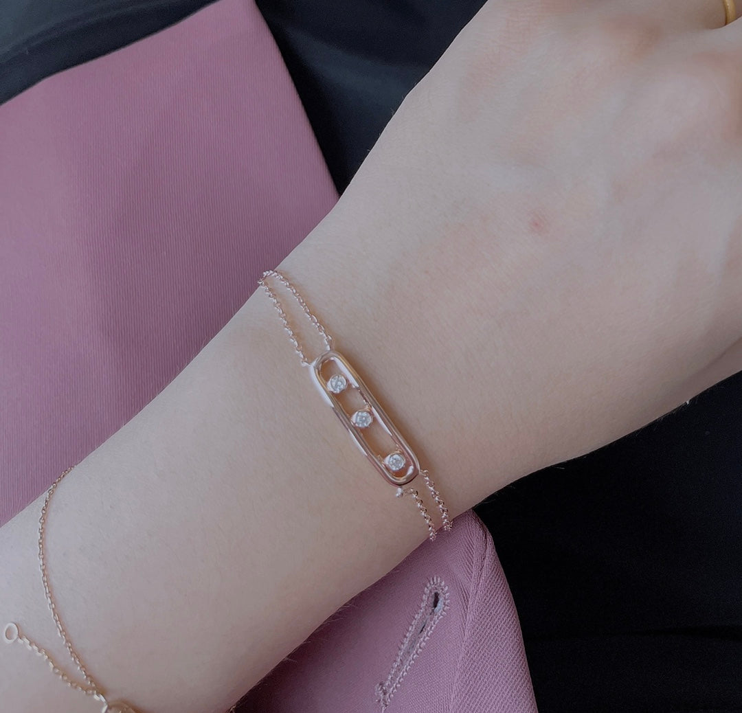 MOVE CLASSIQUE 3 DIAMONDS BRACELET
