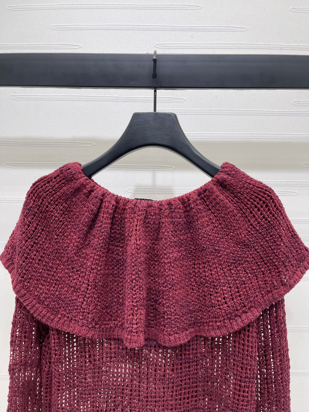 Chanel 2026 Ruffle Collar Long Sleeves Wool