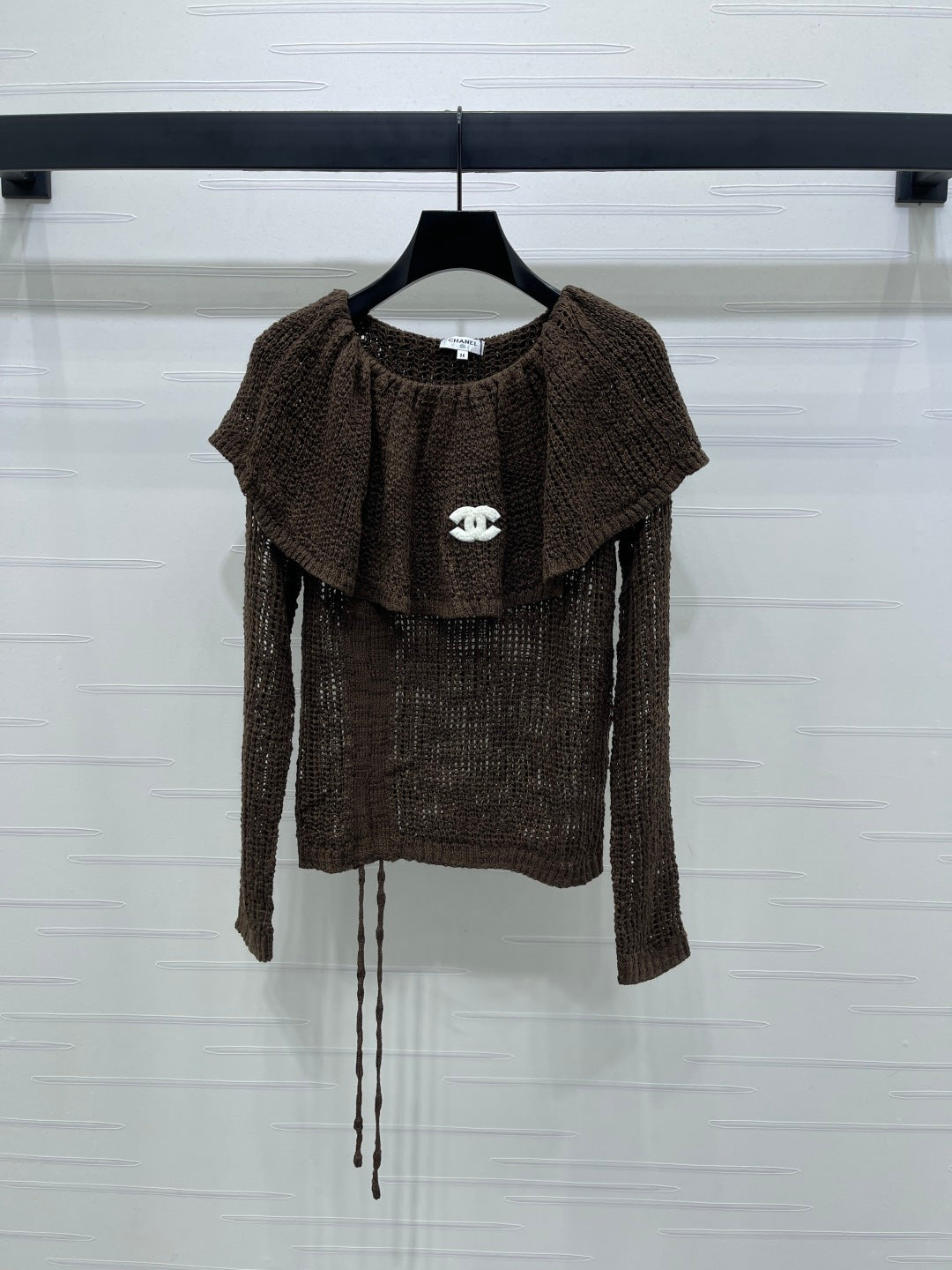 Chanel 2026 Ruffle Collar Long Sleeves Wool