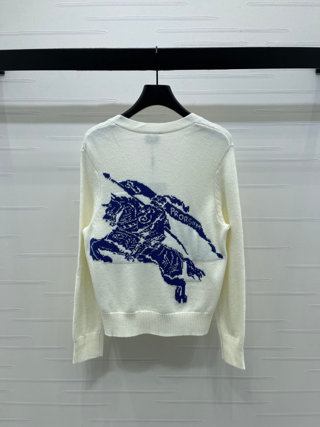 Burberry 25 V-neck Long-sleeved Cardigan Wool