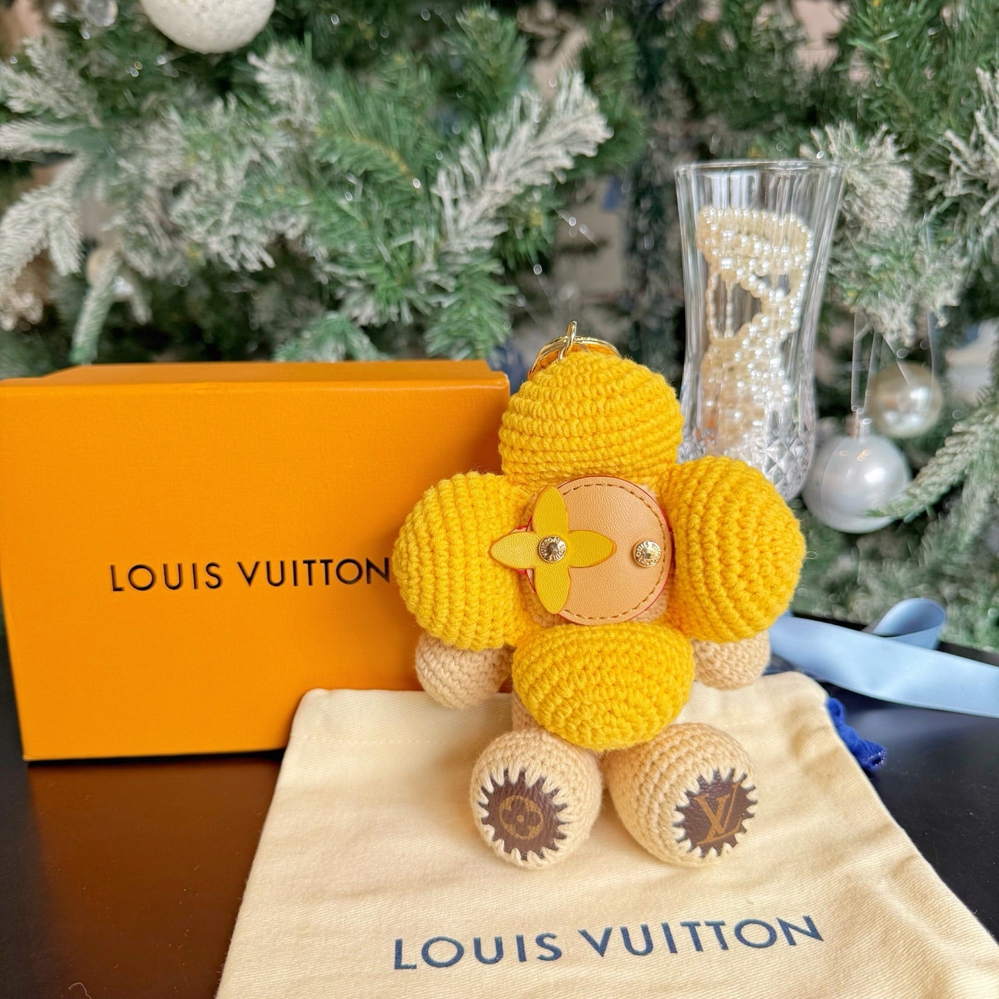LV Vivienne Sunflower Doll Charm