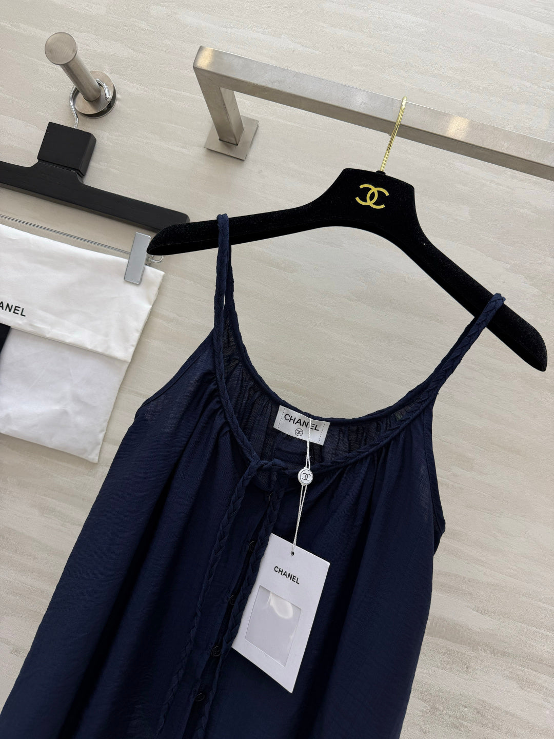 Chanel 2026 Long Pants and Tank Top Set Cotton 402473