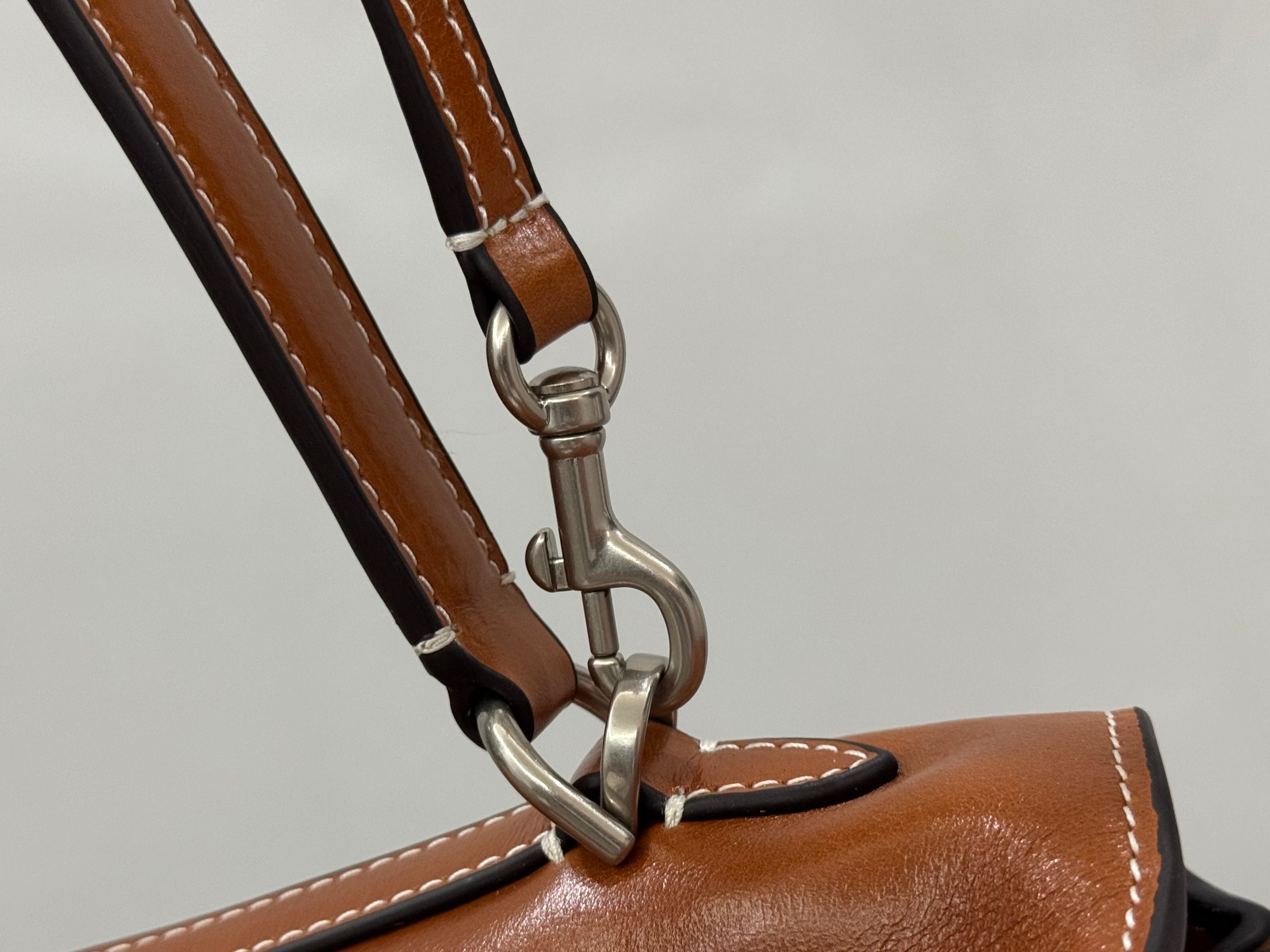 Balenciaga Small Bag 29 Camel Brown Cowhide Sliver Hardware