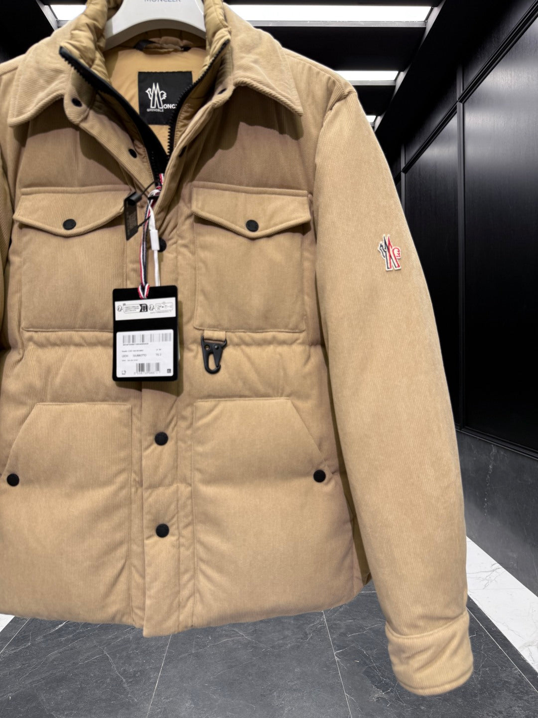 MC 25 Shirt Jacket Light Brown Velvet 0009