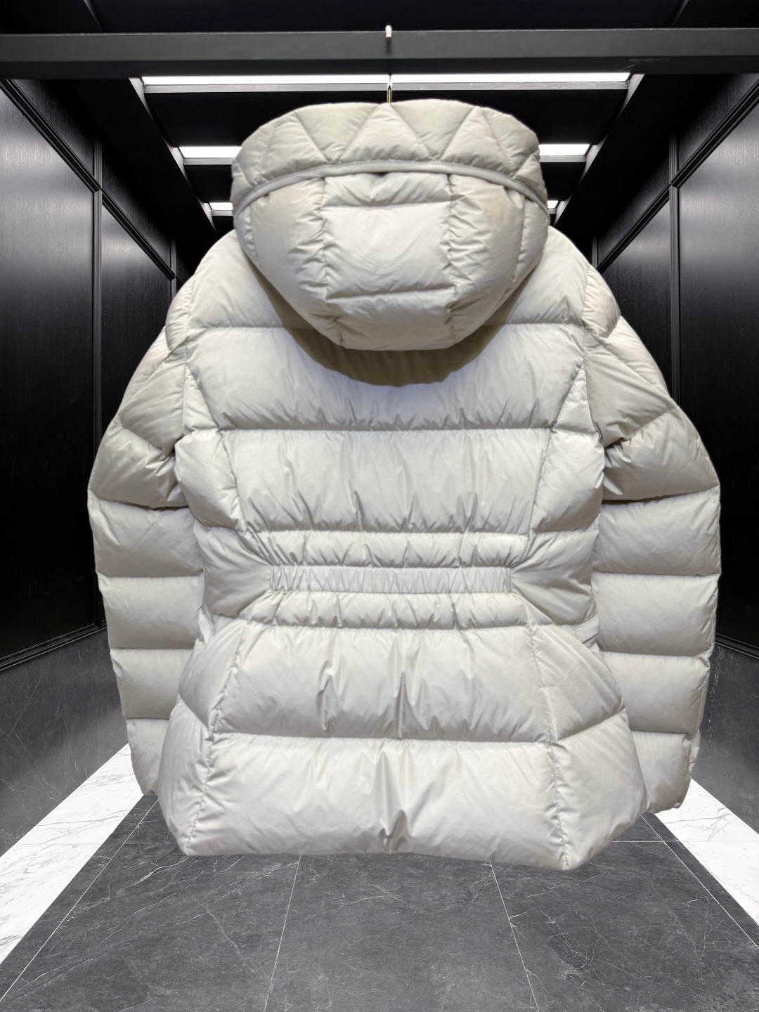 MC 25 Down Jacket  White Polyester 0020