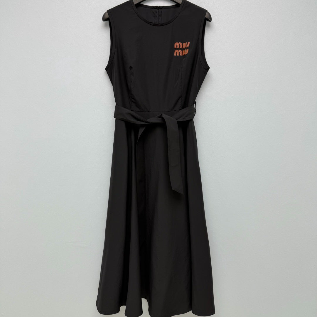MiuMiu 2026 Dress Black Cotton 643289