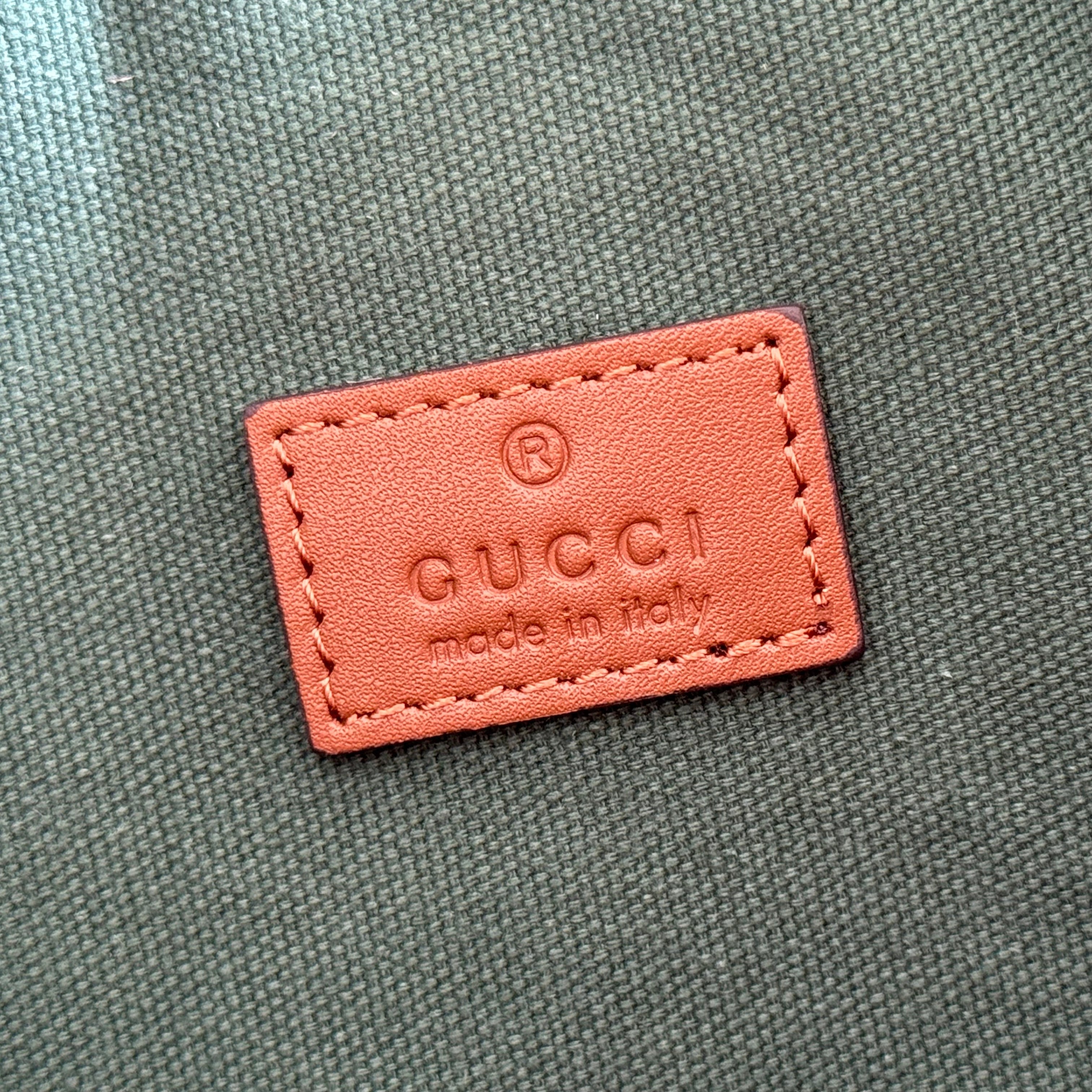 Gucci 2026 Vanity Top Handle Bag 27.5cm Ebony Dark Brown Canvas Leather 277178