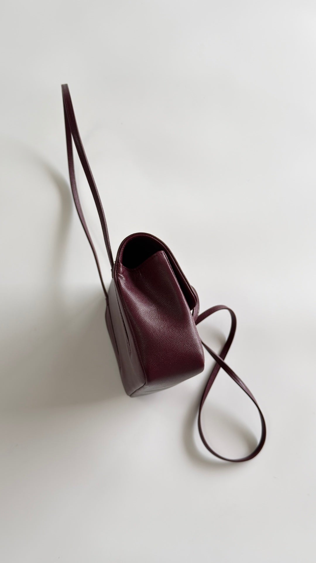 Chanel 26 Shoulder Bag 22 Burgundy Caviar Leather