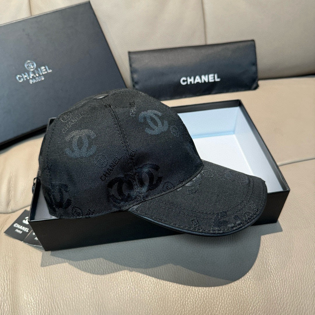 Chanel Double C Baseball Cap Cotton 323736