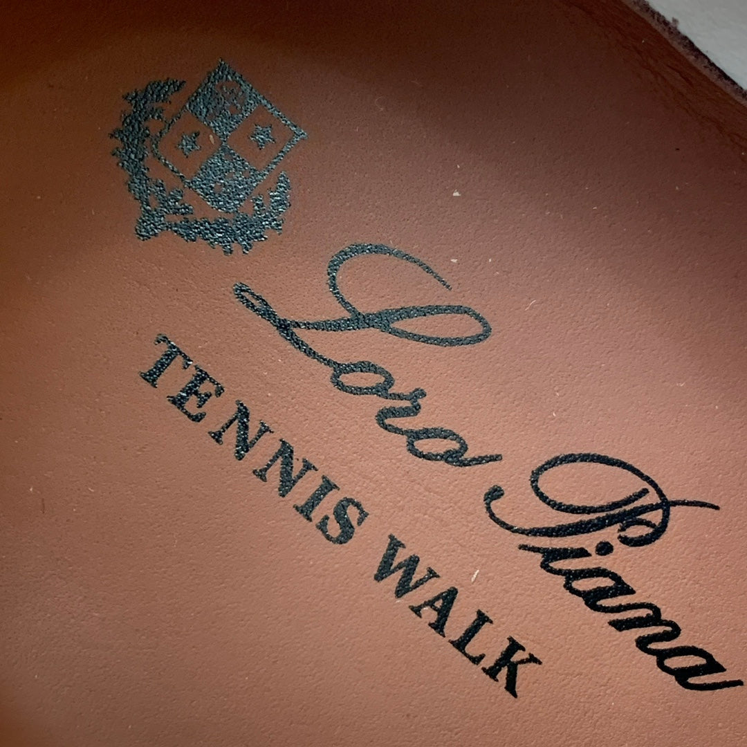 LP 26SS Velcro-strap Sneaker Camel Suede Leather 606507