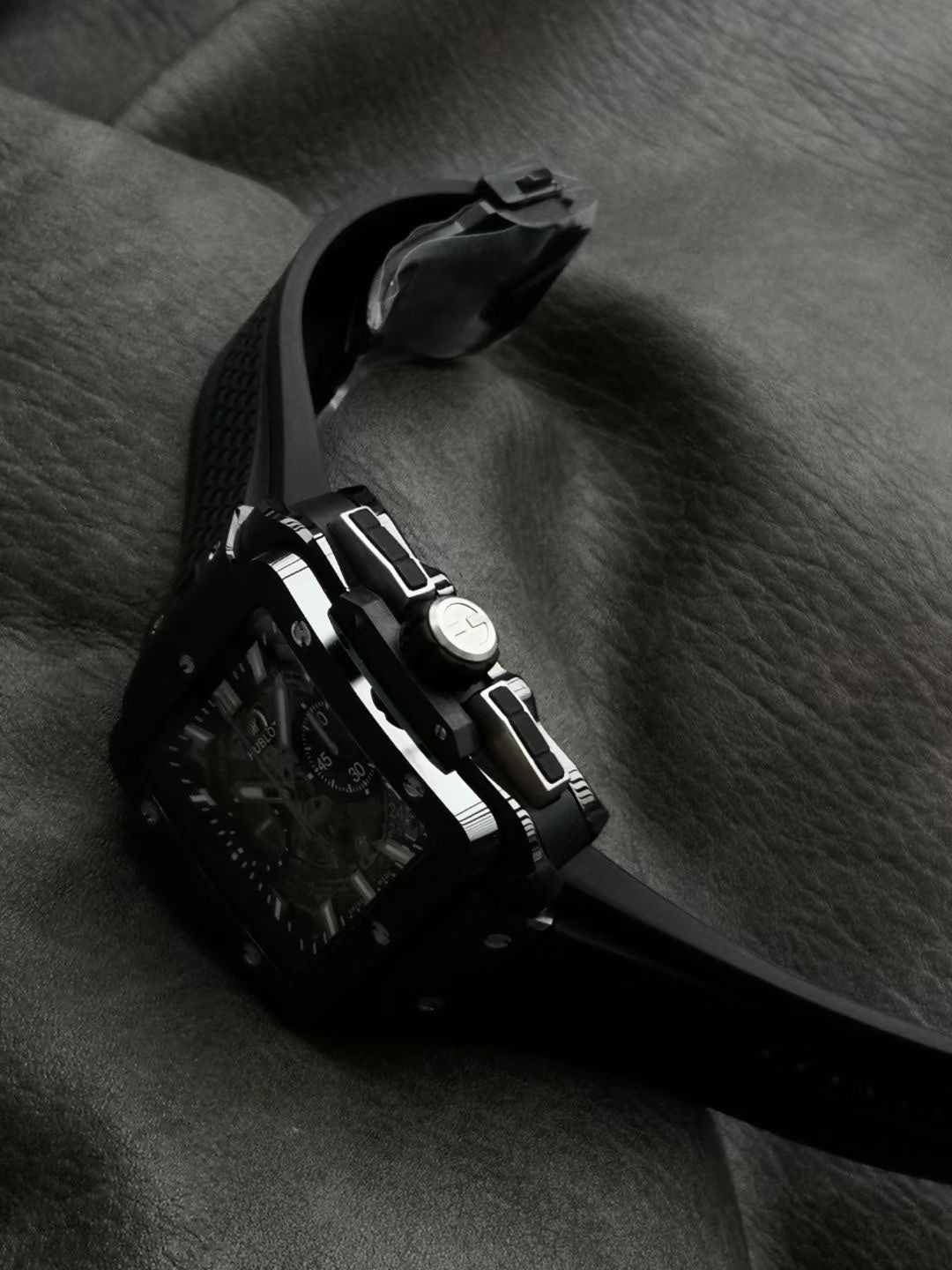 Hublot Square Bang Unico Black Ceramic 42mm Watch