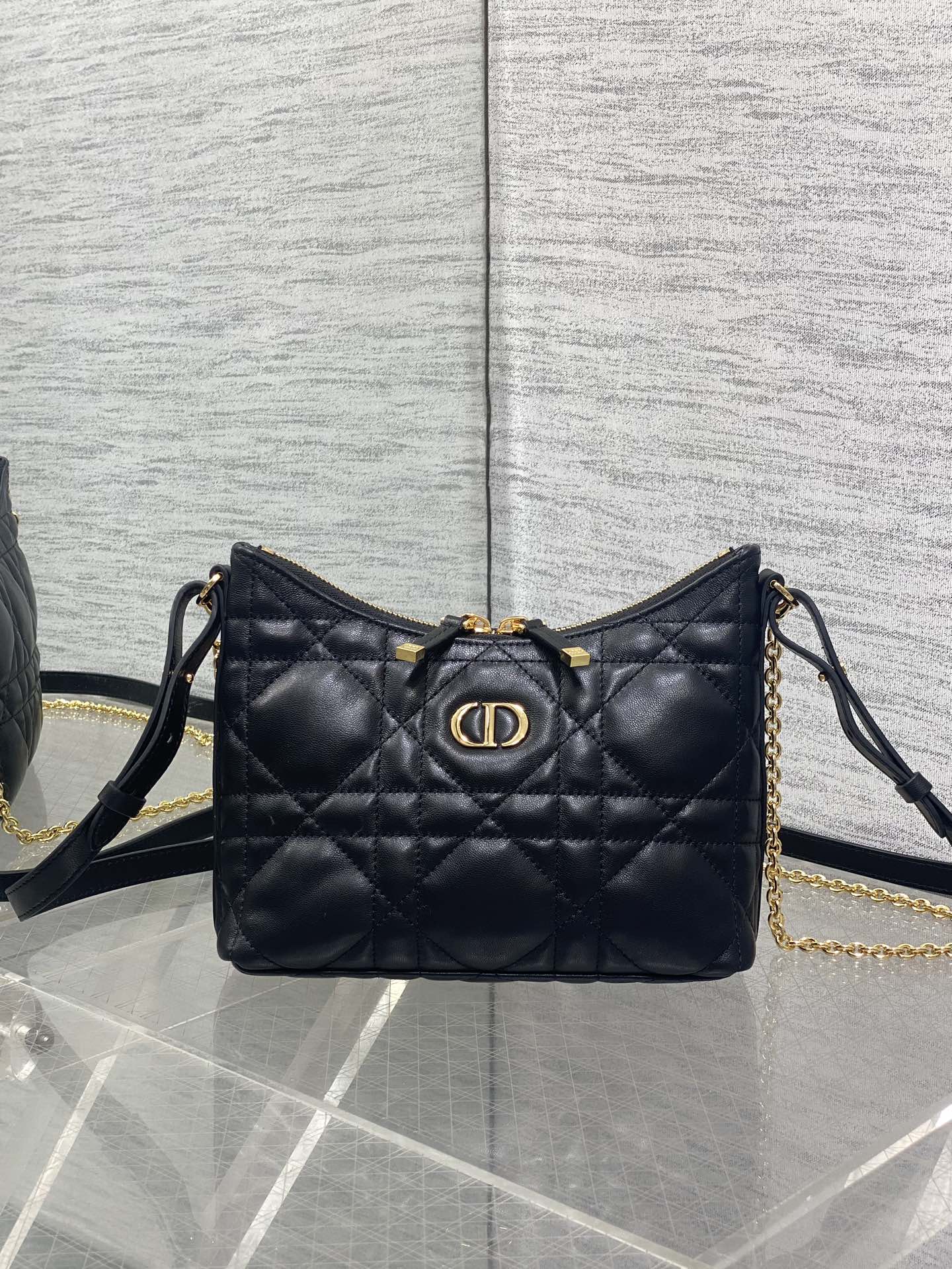 Dior 2025 Bag 19cm Black Lambskin 272824