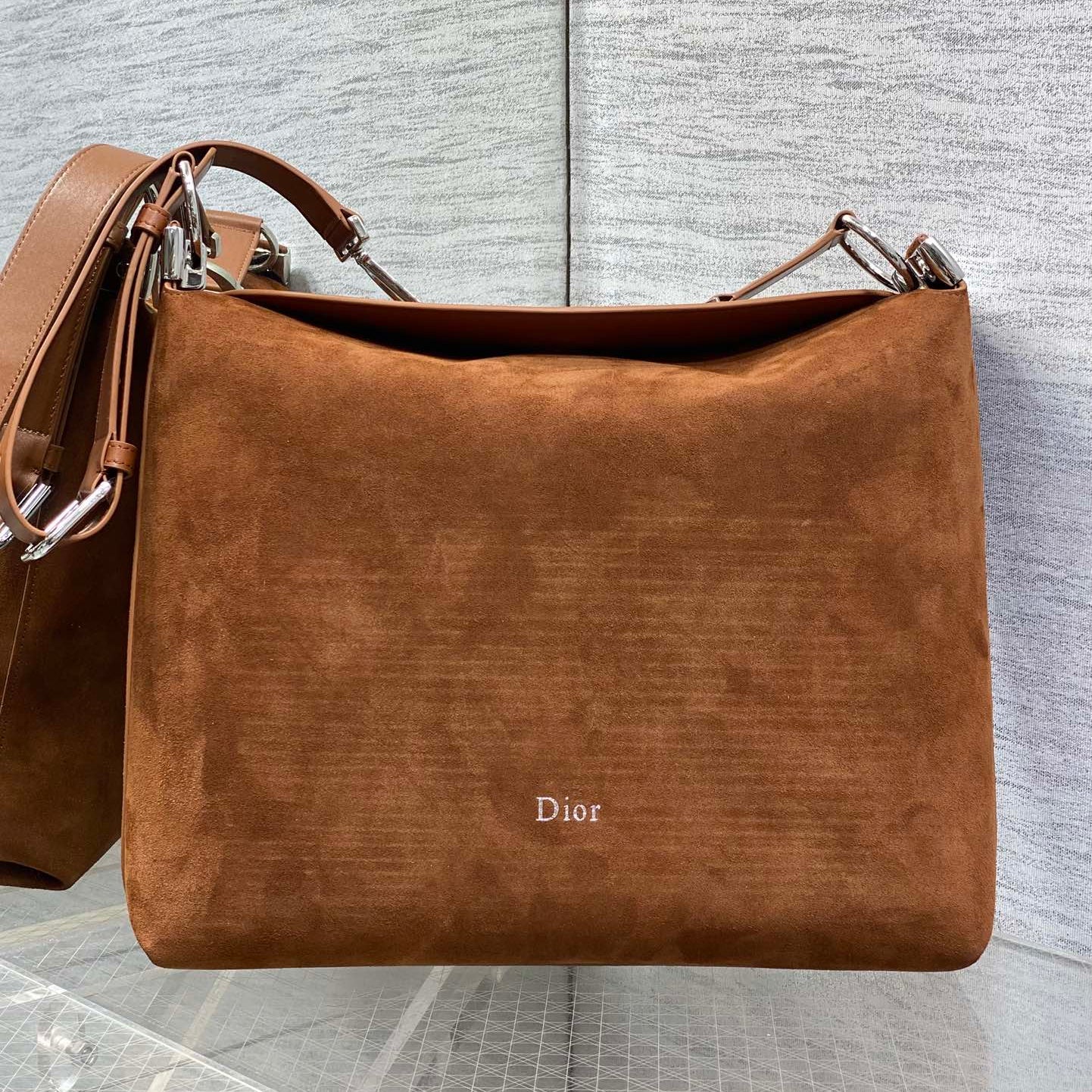 Dior 2026 Diorly Bag 31.5cm Suede Calfskin 289040