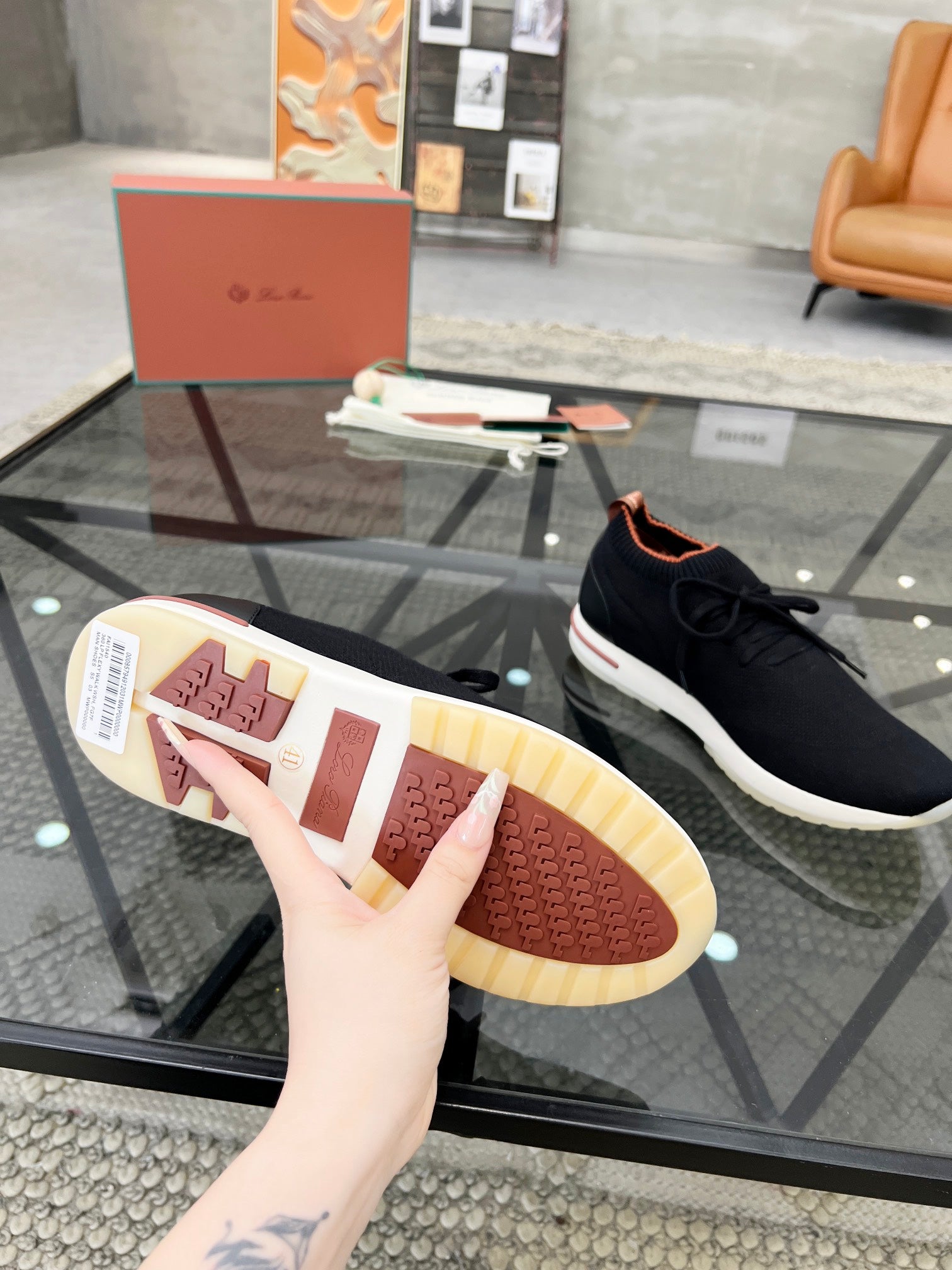 LP 360 LP FLEXY WALK SNEAKER BLACK WOOL