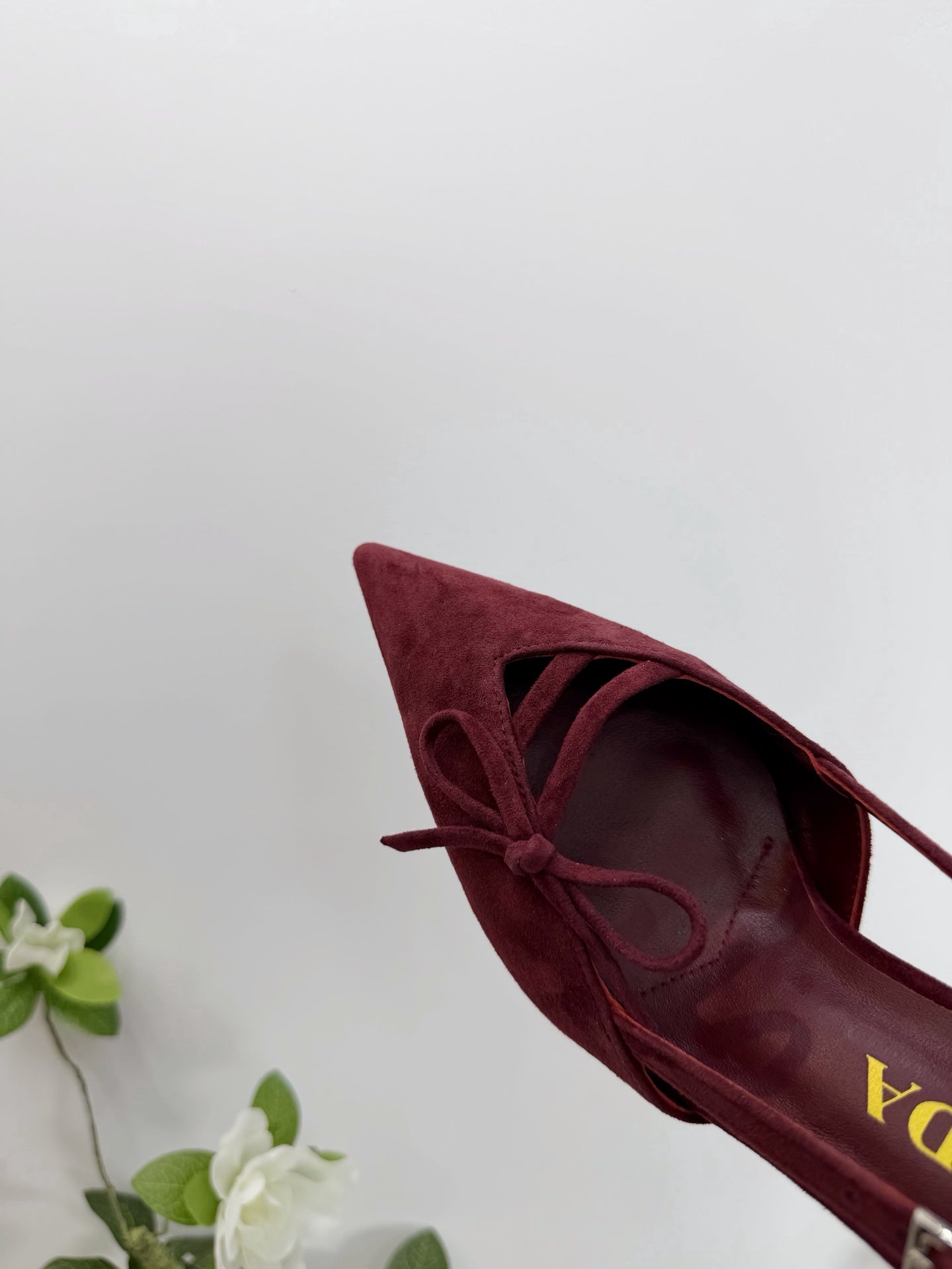 PRA 26SS Pumps 75  Burgundy Suede 592350