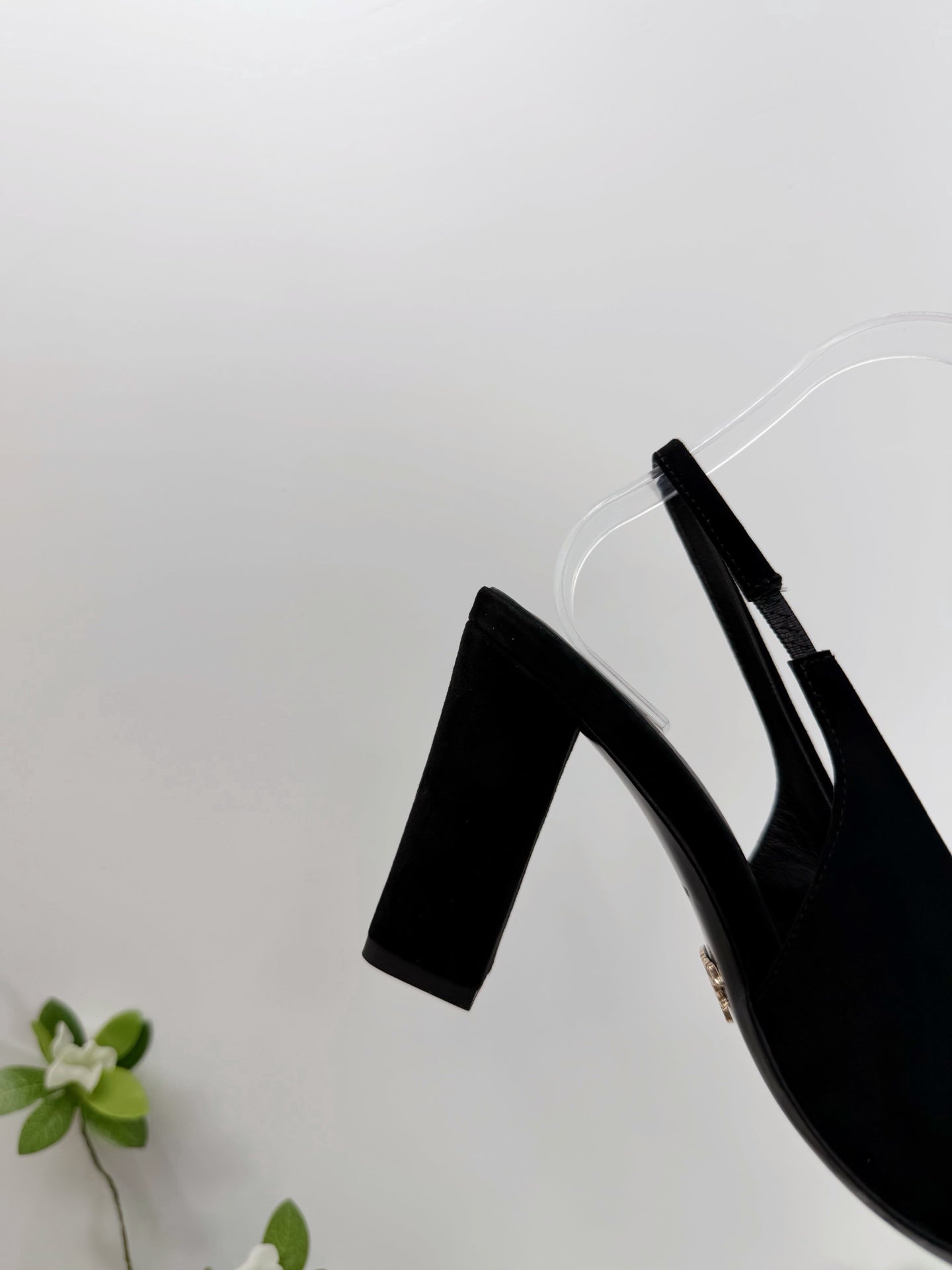 PRA 26SS Slingback 85 Black Suede 592373