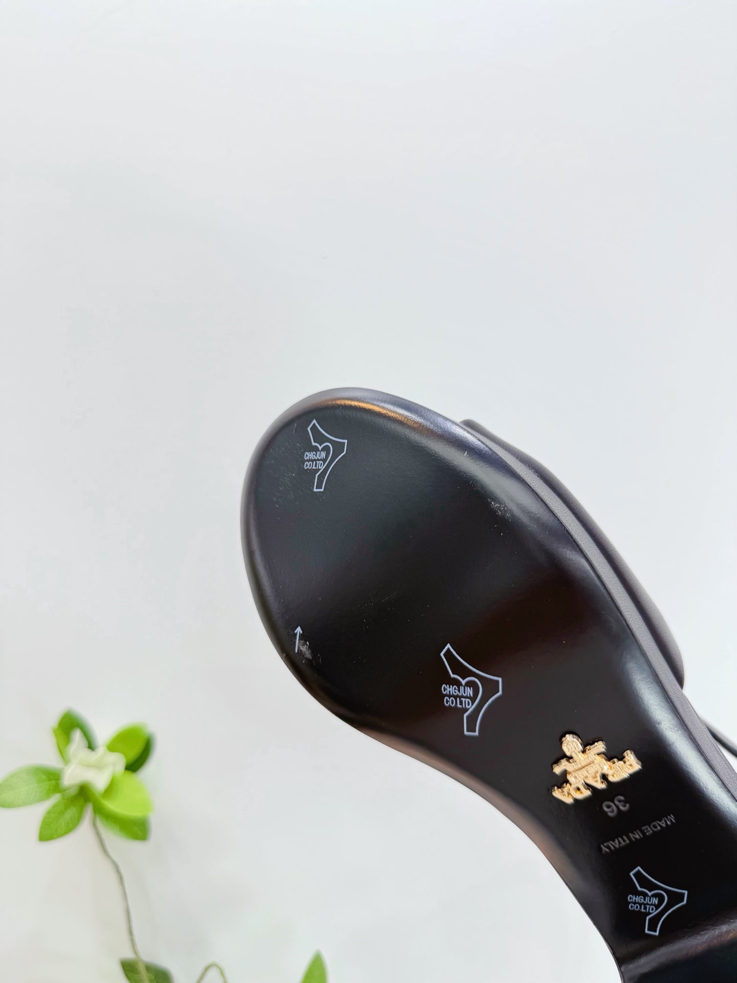 PRA 26SS Platform Sandals 75 Black Sheepskin 592376