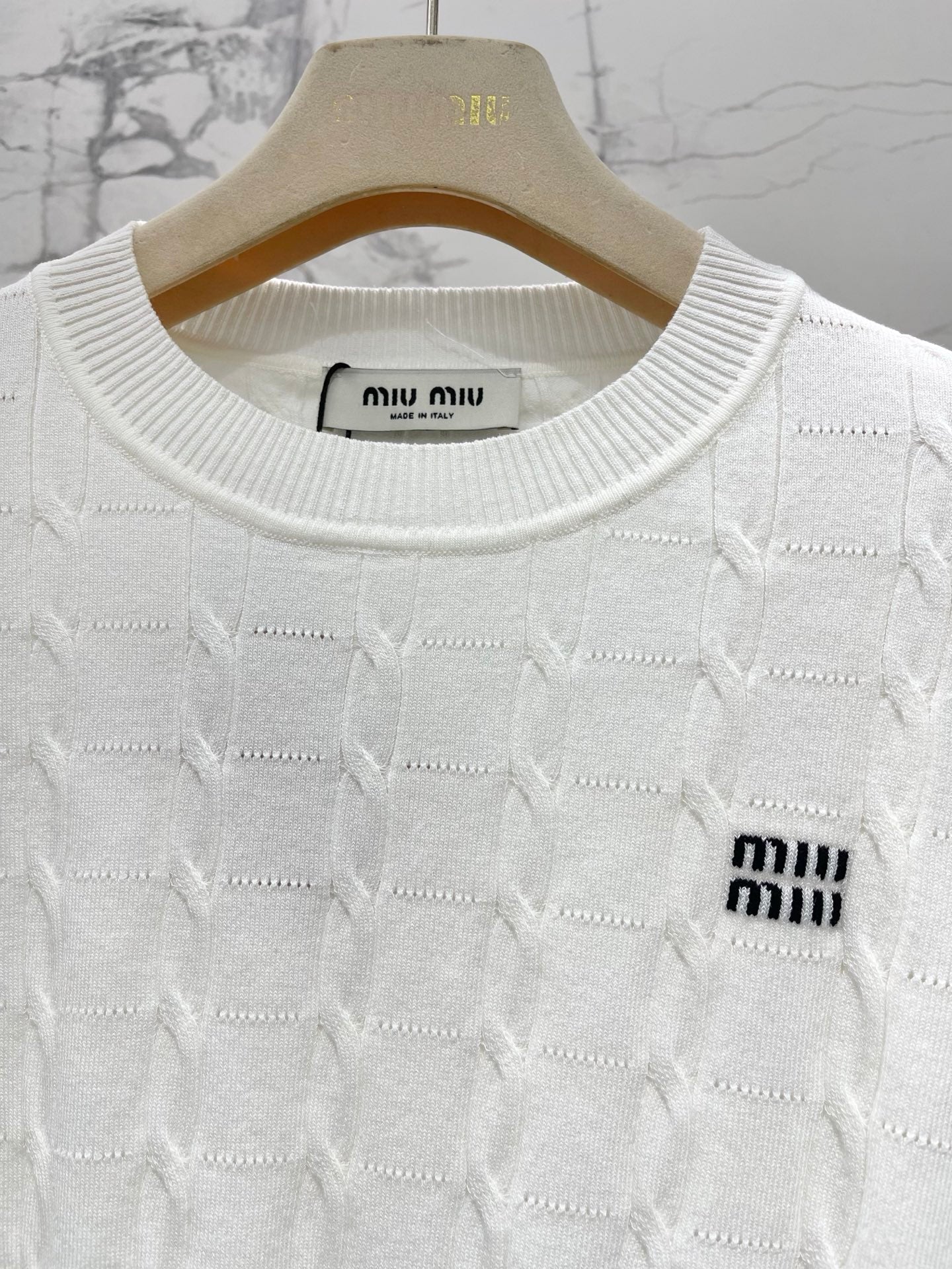 MiuMiu 2026 Shirt Wool 646266