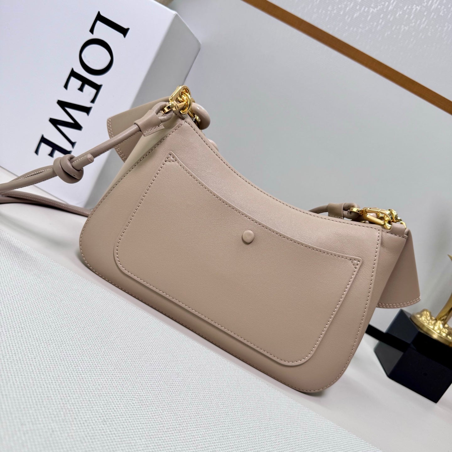 Loewe 2025 Ola 26 Bag Sand Smooth Calfskin 274679