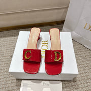CD 25 C'EST DIO red patent leather 396129