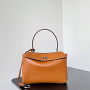 𝗕𝗮𝗹𝗲𝗻𝗰𝗶𝗮𝗴𝗮 Rodeo 29 bag brown lambskin