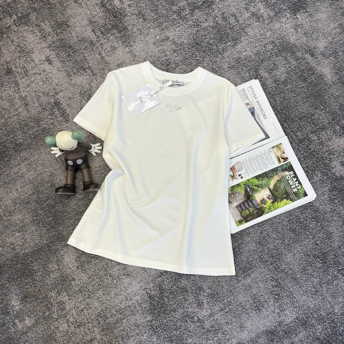 Dior 2026 Mercerized Cotton T-shirt Cotton 374821