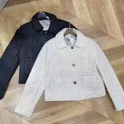CD 25 Classic Printed Quilted Short Cotton Jacket
